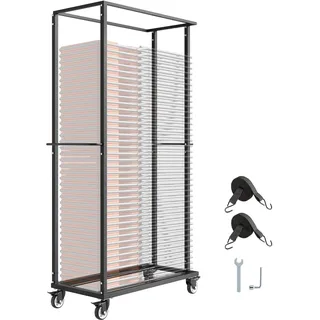 Vevor Stuhlkarr Klappbarer 227 kg 60 Stühle