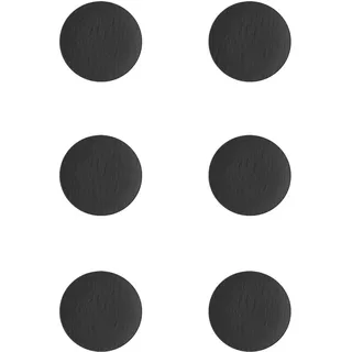 Villeroy & Boch Brotteller »Brotteller Manufacture Rock ø 15.3 cm 6er Set schwarz«, schwarz