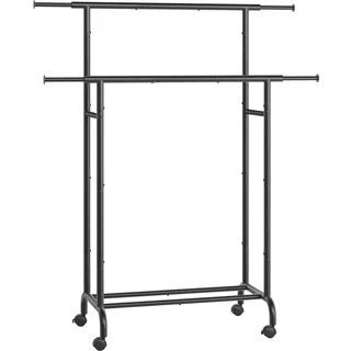 Songmics Garderobenständer HSR133B01 Tintenschwarz