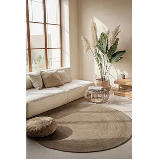 HANSE HOME Rangpur Rund – Natur, Wohnzimmer, Flur, Boho, Skandi,