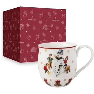 Villeroy & Boch – Toy's Fantasy Henkelbecher Bunt, Tasse, Kaffeetasse, Heißgetränkebecher Toys, Weihnachtstasse, Kaffeebecher, Wintertasse, Weihnachtsbecher, Premium Porcelain