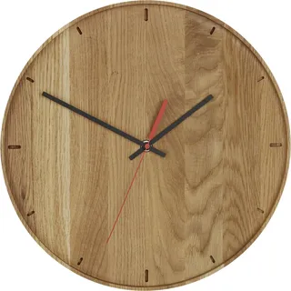 TFA 60.3070.01 Wanduhr Eiche massiv - Braun