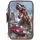Vertrieb GmbH Co K Dino World 3 Fach Federtasche Sonstige Beige