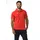 CMPT Poloshirt Rot/Weiß XXL