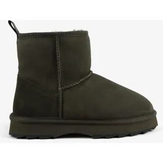 Schuhe Emu Australia Sharky Mini W12434DarkOliveBlack - Grün