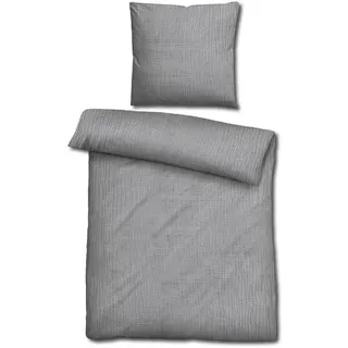 sleezzz Sleezzz® Bettwäsche grau 135 x 200 cm + 80 x 80 cm