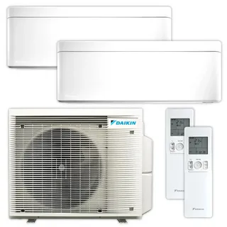 DAIKIN Multisplit Klimaanlage Stylish | FTXA20+FTXA25 | weiß | 2,0 kW + 2,5 kW