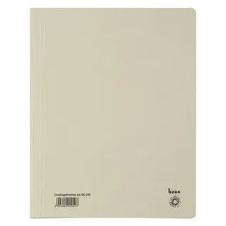 BENE Dreiflügelmappe 81700 DIN A4 Grau Manilakarton