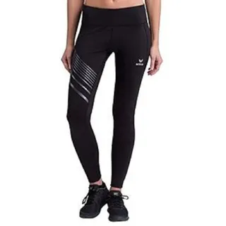 Erima Damen Race Line 2.0 Lange Laufhose (8291902), schwarz, 44