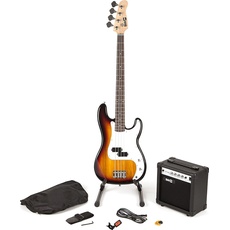 PDT RockJam Bass Guitar super Kit - Sun, Gitarre