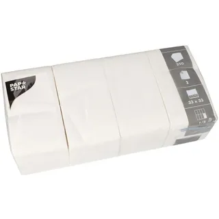 Papstar Papstar, Servietten, Servietten (250 x, 33 x 33 cm)