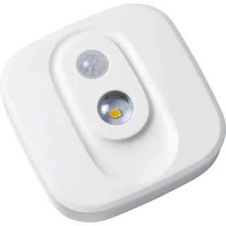 LED Spot Strahler mit Bewegungsmelder Helligkeitssensor Batterie Flur Keller