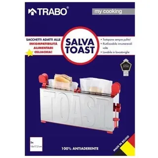 Trabo ECM54 Umschläge Salve Toast Wiederverwendbare Paket 2 Stück