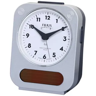 FILIUS ZEITDESIGN Filius 0543-19 Solar-Funkwecker weiß