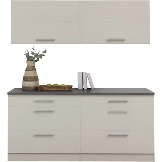 WIHO KÜCHEN Küchenzeile Cali 180 cm beige