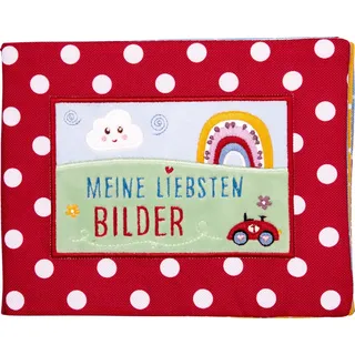 Coppenrath Verlag DIE SPIEGELBURG - Stoff-Fotoalbum "Meine liebsten Bilder" - BabyGlück,