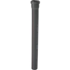 Bild HTsafe HT-Rohr mit Muffe DN 32 mm 500 mm, Grau