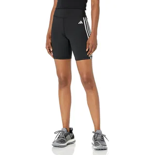adidas Training Essentials 3-Streifen High-Waisted kurze Leggings Black M