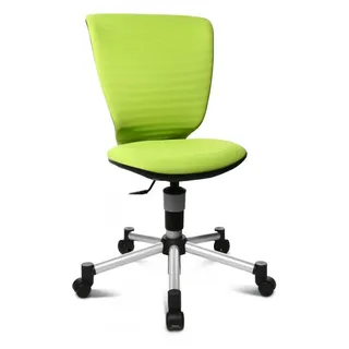 Drehstuhl Titan Junior 3D Grün Jugenddrehstuhl mit neuem 3D Sitzgelenk - Grün
