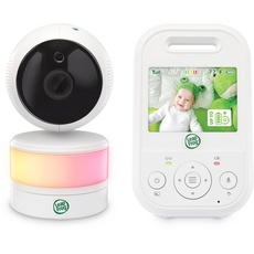 LeapFrog LF2513 Babyphone mit Kamera, Schwenk- und Neige Video Baby Monitor, 2.8 Inch Display, Nachtsicht, 300 m große Reichweite,12H Lange Akkulaufzeit Babyphone,Beruhigende Schlaflieder, 1080p