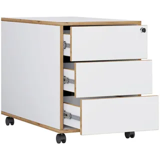 VCM Salia Rollcontainer 42 x 45 x 50 cm weiß