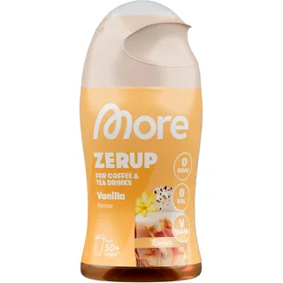 MORE Nutrition Vanilla Bar-Sirup 65 ml