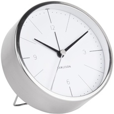 Bild von Normann Uhr, Tischuhr, Stahl, Weiß, One Size