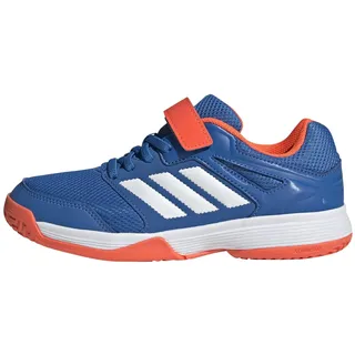 adidas Unisex Kinder Speedcourt Kids Indoor Shoes, Bright Royal/Cloud White/Team Solar Orange, 38 EU