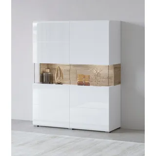 OTTO home Toledo 121,5 x 152,5 x 37 cm weiß