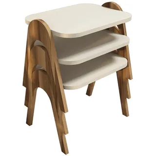 Skye Decor Braun Walnuss 35,5 x 42 cm
