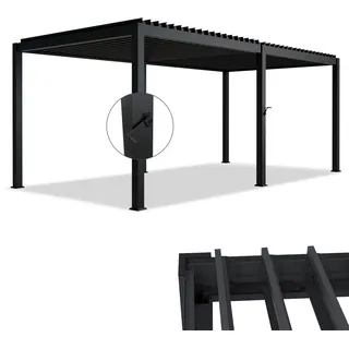 Juskys Lamellendach Tahiti 3 x 5,9 m