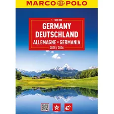 MARCO POLO Reiseatlas 2025/2026 Deutschland 1:300.000