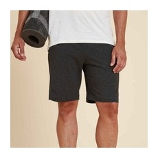 Shorts Yoga Baumwolle Herren - Grau, S  (W30 - L33)