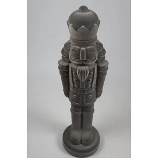 AM Design Nussknacker 81 cm grau