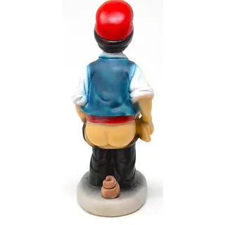 Genérico CAGANER Harz, versteckte Krippe, 9 cm, der Mann, Krippenfigur, Krippe, Jesus, 3 Könige