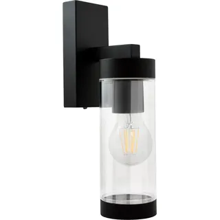 SPECTRA E27 IP44 schwarz 312334 Goldlux Außen-Garten-Wandleuchte - Schwarz