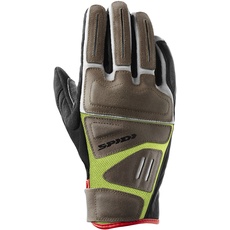 Spidi Motorrad Handschuhe Automatiko, Schwarz/Gelb Fluo,M