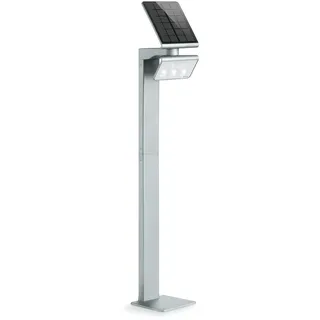 Steinel Solarleuchte Kunststoff Metall 117,8 cm inkl. Bewegungsmelder silber