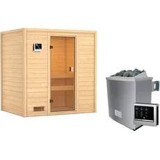 Bild von Woodfeeling Sauna Selena 9 kW Ofen inkl. Steuergerät