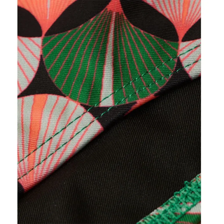 Superdry Printed Classic Bikini-höschen - Orange Geo - S
