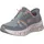 Glide-Step Pro Sneaker, Gray Mesh Orange Trim, 37 EU