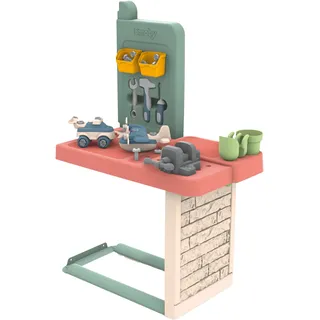 Smoby "Smoby Life Werkbank", Made in Europe, bunt,