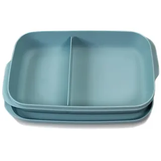 Tupperware Lunchbox Snackbox Clevere Pause 590 ml pastellblau Brot Bentobox