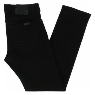 Straight Leg Jeans für Herren in schwarz - Schwarz