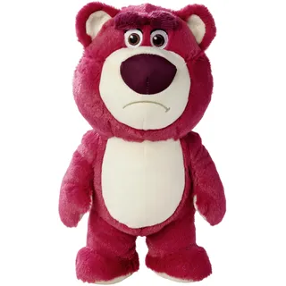 Simba Toys - Disney Pixar Flufflets Lotso Plüschtier (25 cm) – weicher Kuschelbär aus Toy Story 3 – detailreiches Plüschspielzeug zum Sammel...