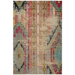 benuta Nest Teppich Casa Türkis 160x230 cm , Textil , Patchwork , Rechteckig , 160x230 cm , Oeko-Tex® Standard 100 , wasserabweisend , Teppiche und Böden, Teppiche