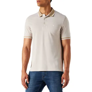 JACK & JONES Paulos Kurzarm-poloshirt marron clair L