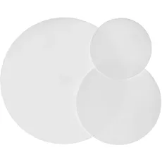 Macherey & Nagel ML-0723 Zellulose Technisch Glatt Rundfilter, Weiß, Sorte MN 918, Schnell (9 s), 50cm Durchmesser, 100 Stück