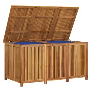 vidaXL Gartenbox 150x80x75 cm Massivholz Akazie