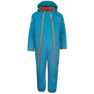 Trollkids Nordkapp Overall - Deep Lagoon / Cinnamon - 104 cm
